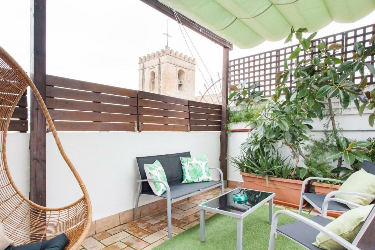 Atico Santa Marina Apartment Sevilla Exterior foto